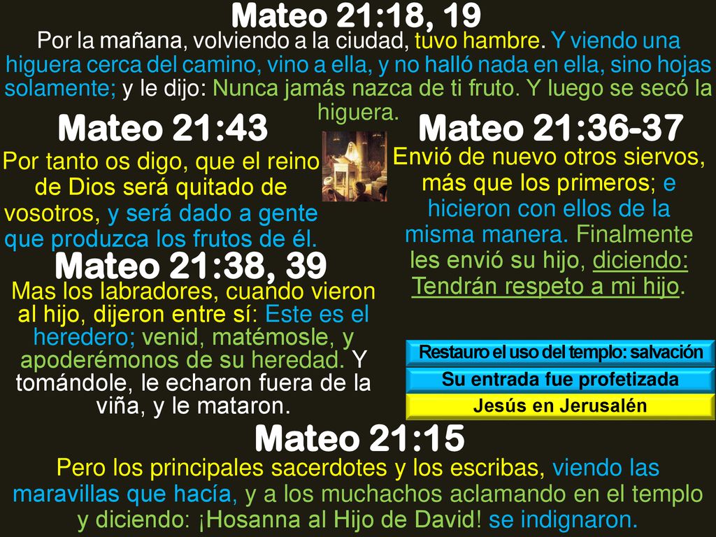 Restauro el uso del templo: salvación Su entrada fue profetizada