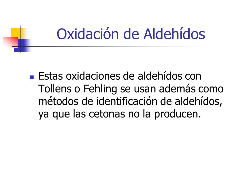 Oxidación de Aldehídos