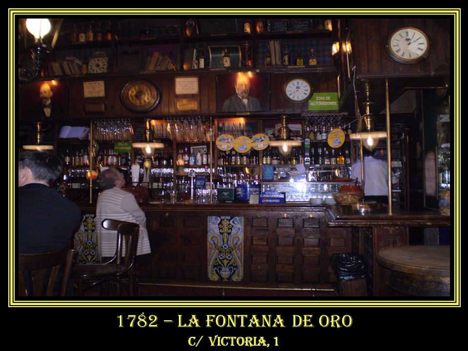 1782 – la fontana de oro C/ victoria, 1