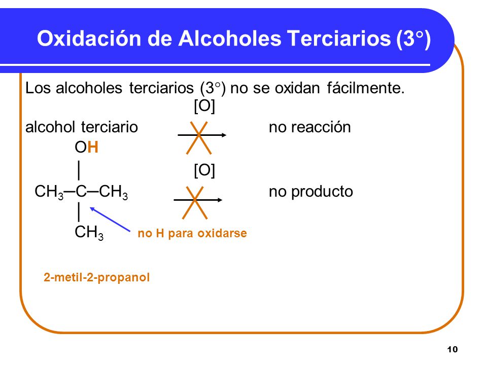 Oxidación de Alcoholes Terciarios (3)
