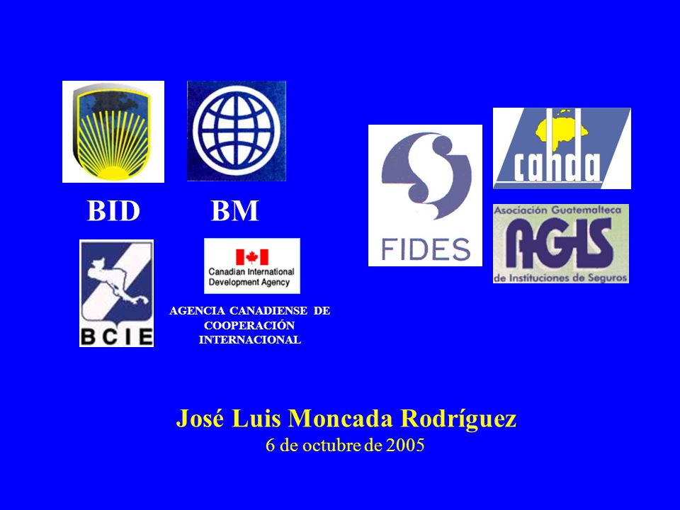 BID BM José Luis Moncada Rodríguez 6 de octubre de 2005