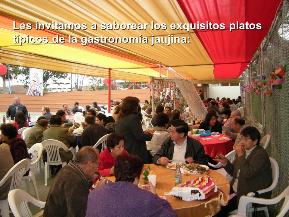 Les invitamos a saborear los exquisitos platos típicos de la gastronomía jaujina: