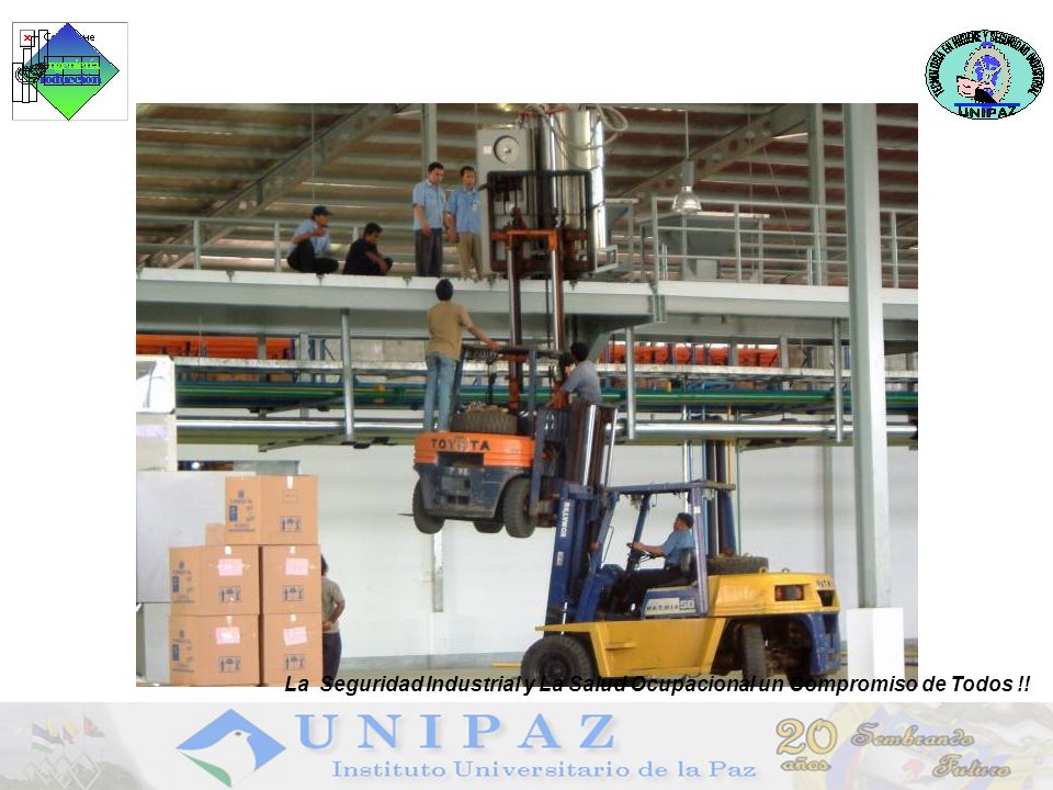 La Seguridad Industrial y La Salud Ocupacional un Compromiso de Todos !!