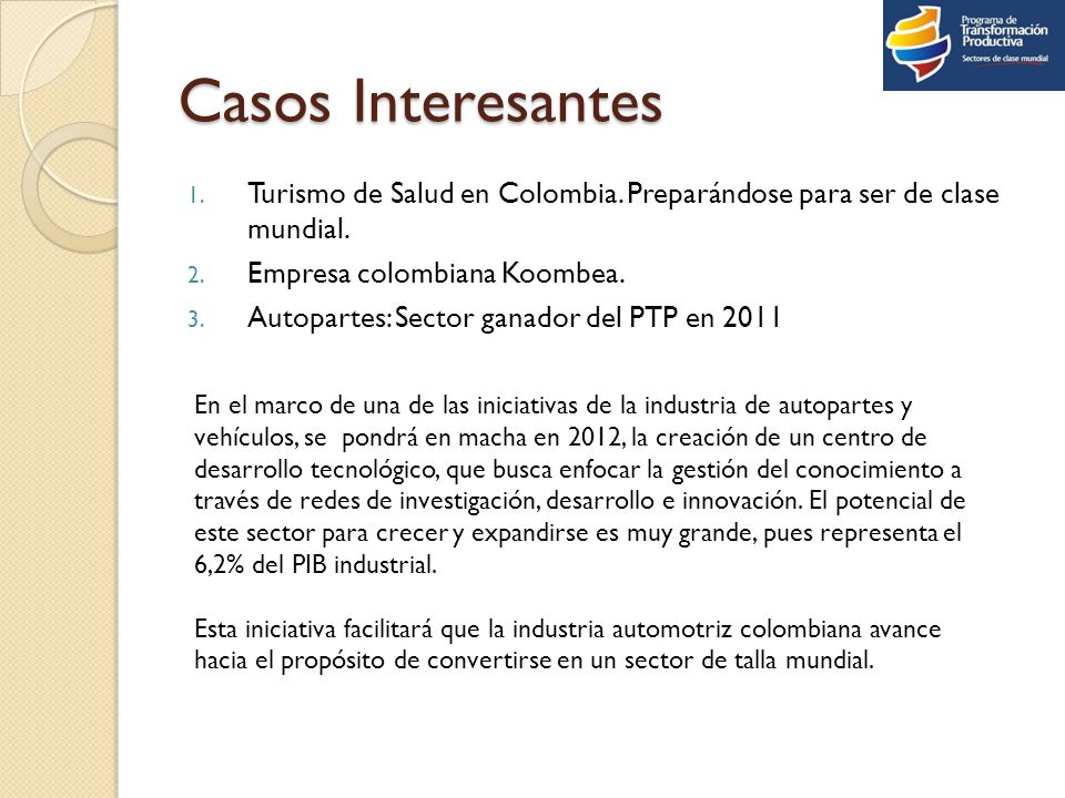 Casos Interesantes Turismo de Salud en Colombia. Preparándose para ser de clase mundial. Empresa colombiana Koombea.