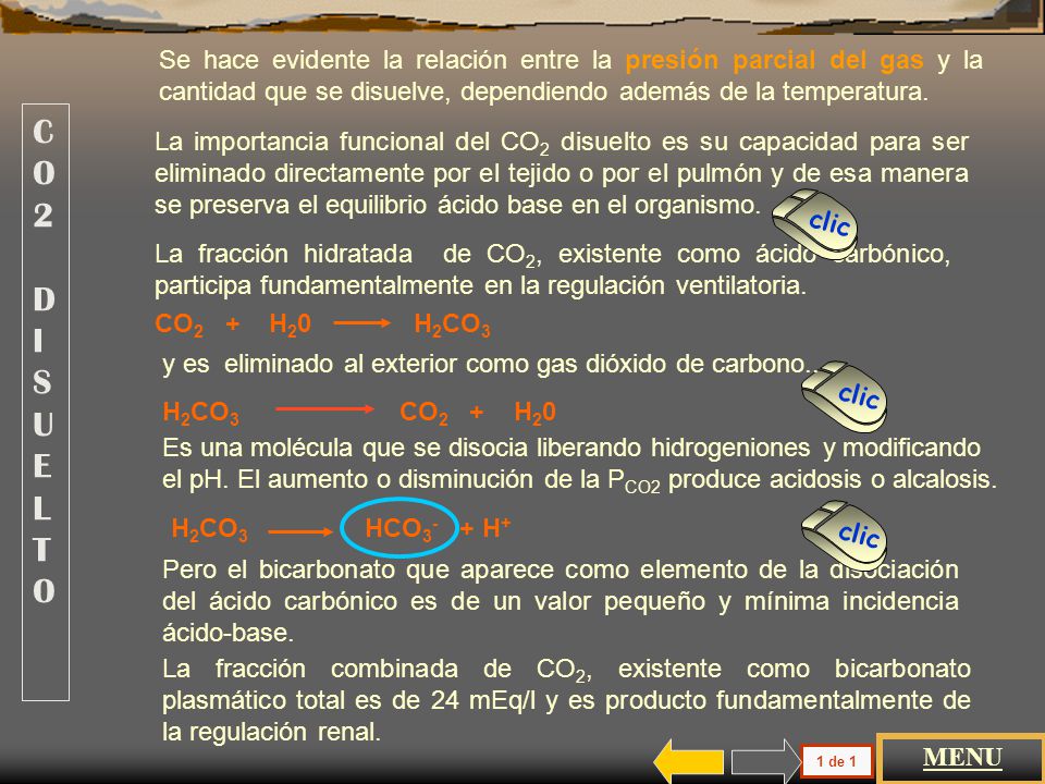 Se hace evidente la relación entre la presión parcial del gas y la cantidad que se disuelve, dependiendo además de la temperatura.
