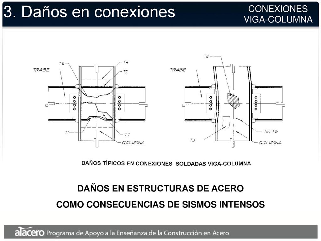 DAÑOS EN ESTRUCTURAS DE ACERO COMO CONSECUENCIAS DE SISMOS INTENSOS