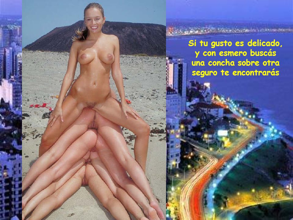 Si tu gusto es delicado, y con esmero buscás una concha sobre otra seguro te encontrarás