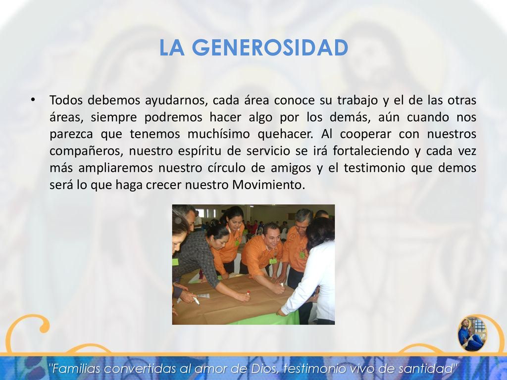 Familias convertidas al amor de Dios, testimonio vivo de santidad
