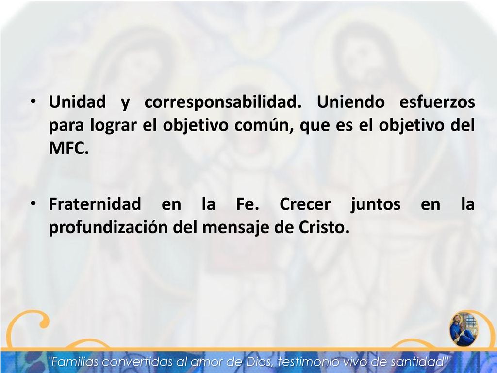 Familias convertidas al amor de Dios, testimonio vivo de santidad