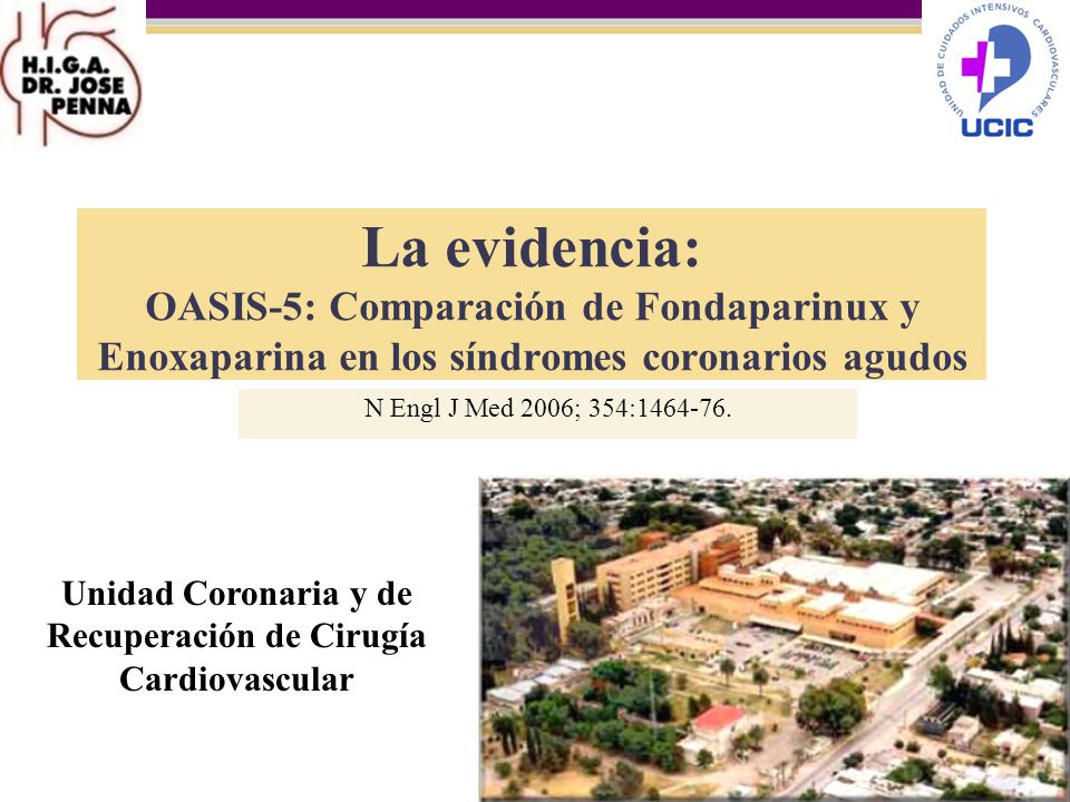 Unidad Coronaria y de Recuperación de Cirugía Cardiovascular