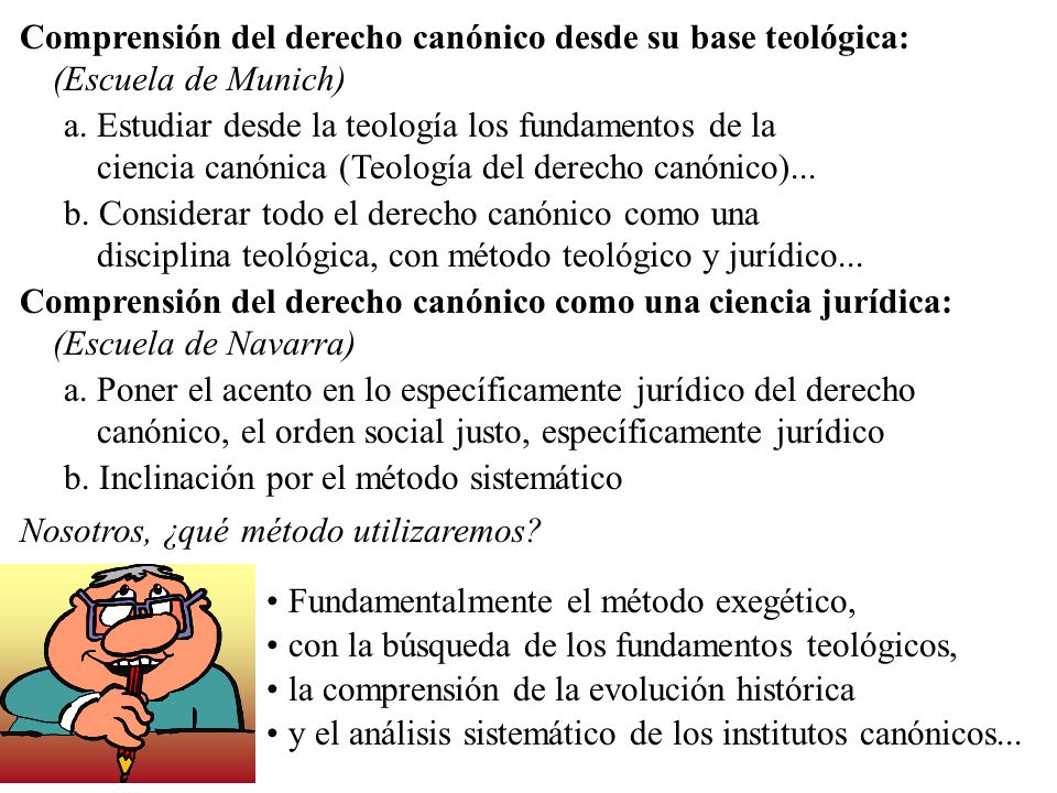 Comprensión del derecho canónico desde su base teológica: (Escuela de Munich)