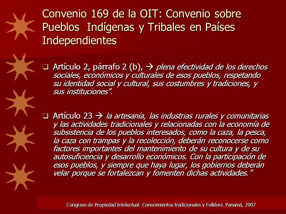 Convenio 169 de la OIT: Convenio sobre Pueblos Indígenas y Tribales en Países Independientes