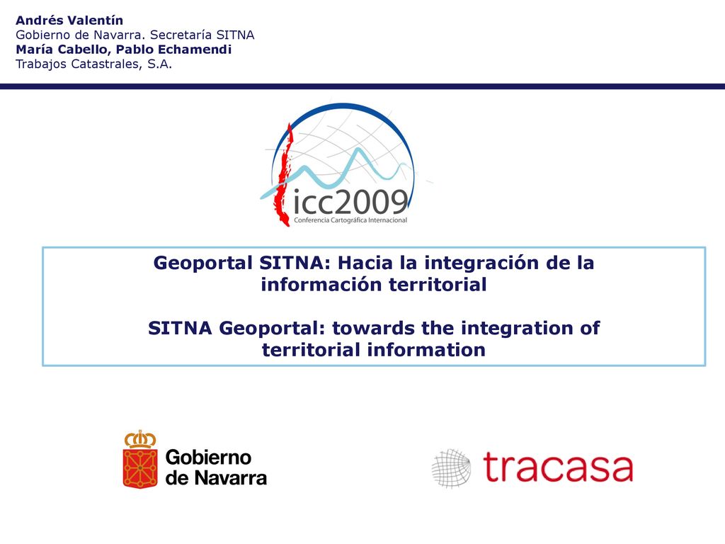 Geoportal SITNA: Hacia la integración de la información territorial