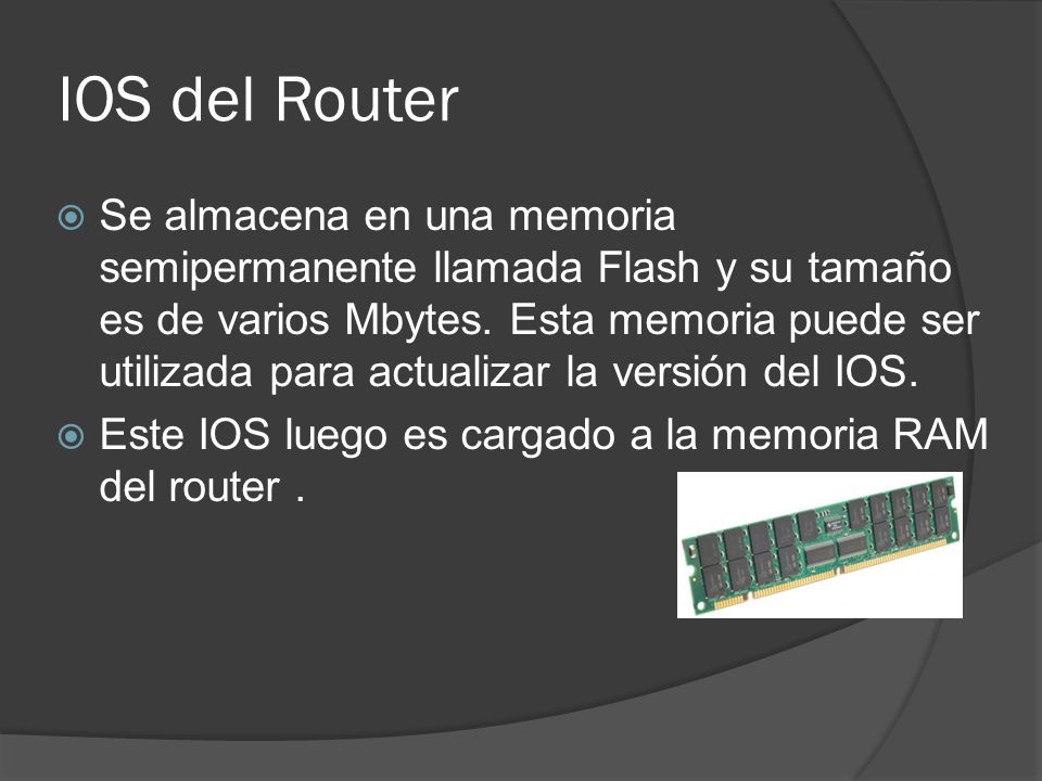 IOS del Router