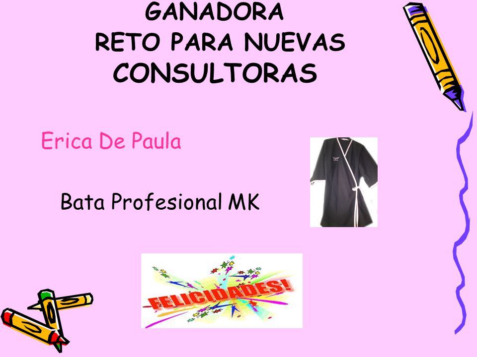 GANADORA RETO PARA NUEVAS CONSULTORAS