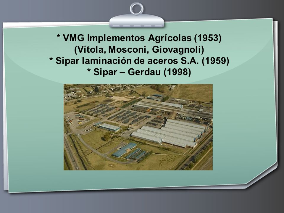 VMG Implementos Agrícolas (1953) (Vítola, Mosconi, Giovagnoli)