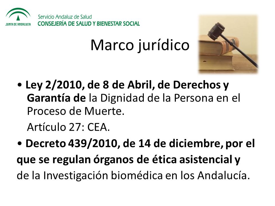 Marco jurídico