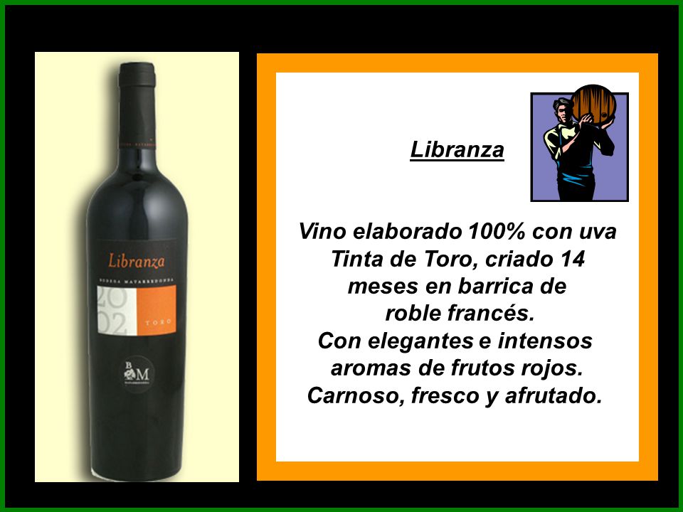 Vino elaborado 100% con uva Con elegantes e intensos