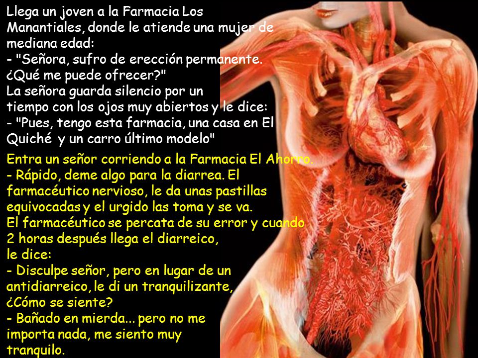 Llega un joven a la Farmacia Los Manantiales, donde le atiende una mujer de mediana edad: