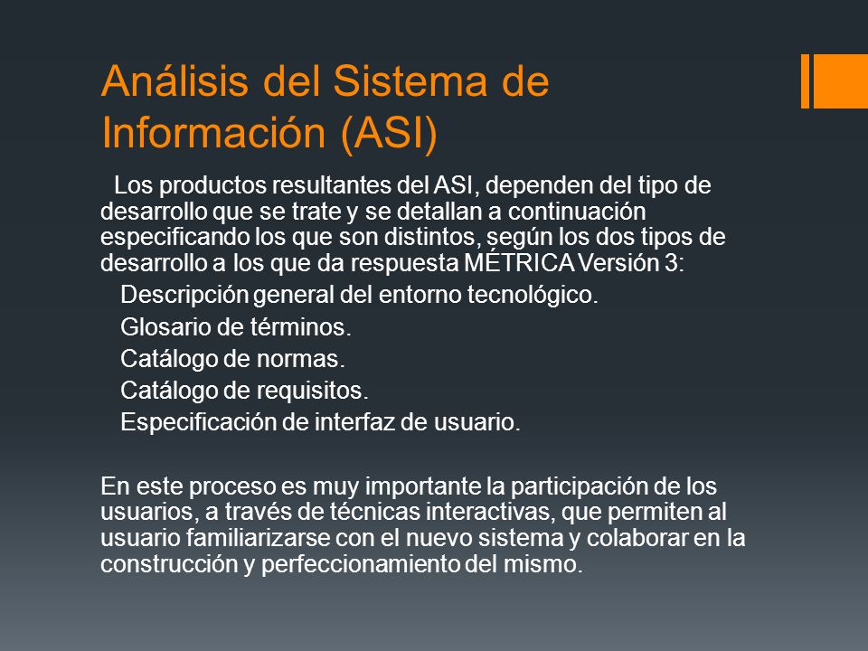 Análisis del Sistema de Información (ASI)