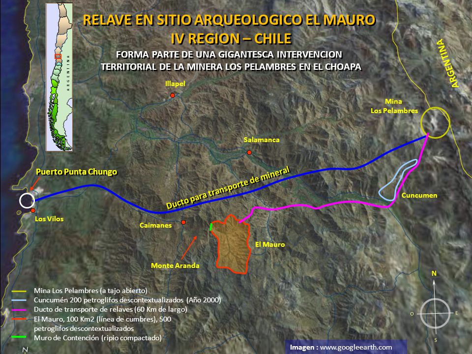 RELAVE EN SITIO ARQUEOLOGICO EL MAURO IV REGION – CHILE
