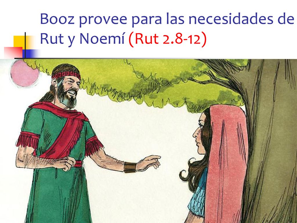 Booz provee para las necesidades de Rut y Noemí (Rut )
