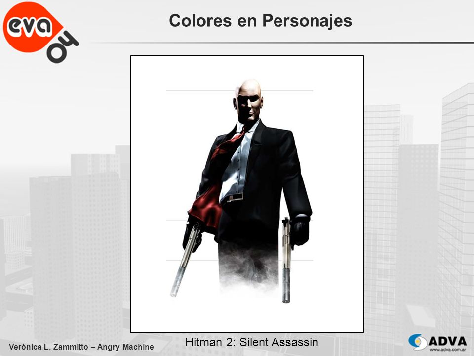 Colores en Personajes Hitman 2: Silent Assassin