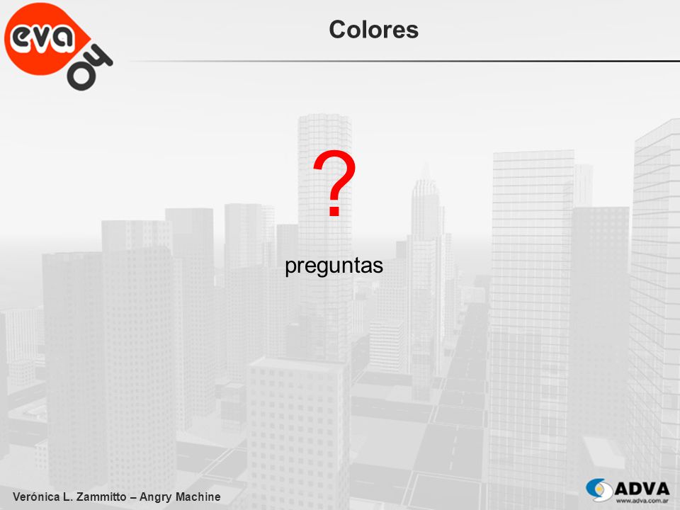 Colores preguntas Verónica L. Zammitto – Angry Machine