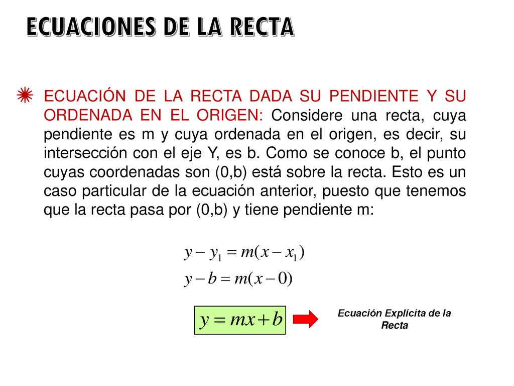 LA RECTA. - Ppt Descargar