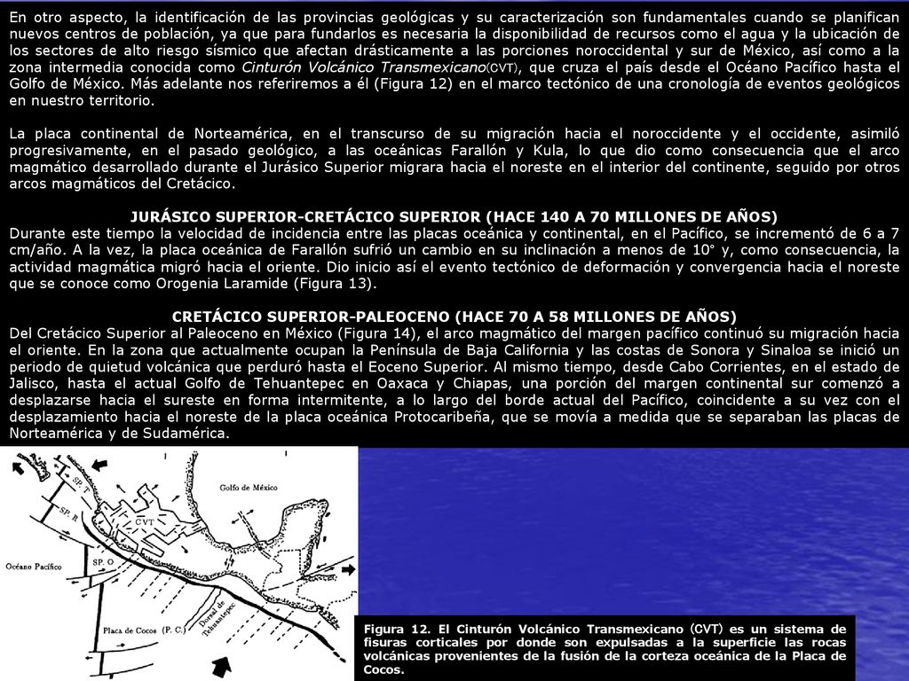 JURÁSICO SUPERIOR-CRETÁCICO SUPERIOR (HACE 140 A 70 MILLONES DE AÑOS)
