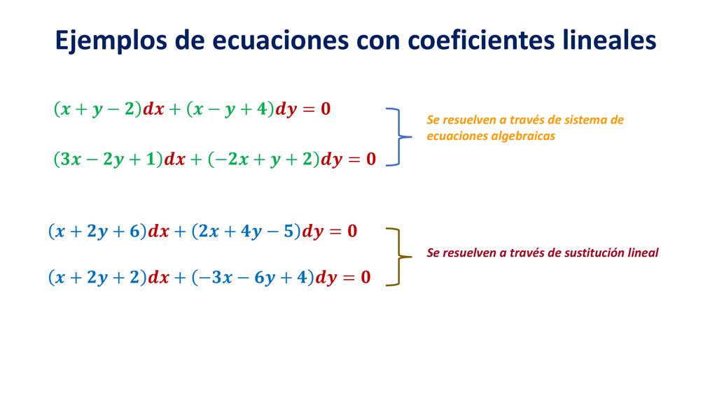 Ecuaciones Diferenciales Ppt Descargar