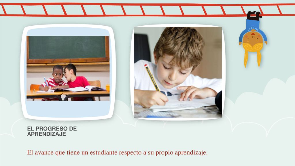 El avance que tiene un estudiante respecto a su propio aprendizaje.