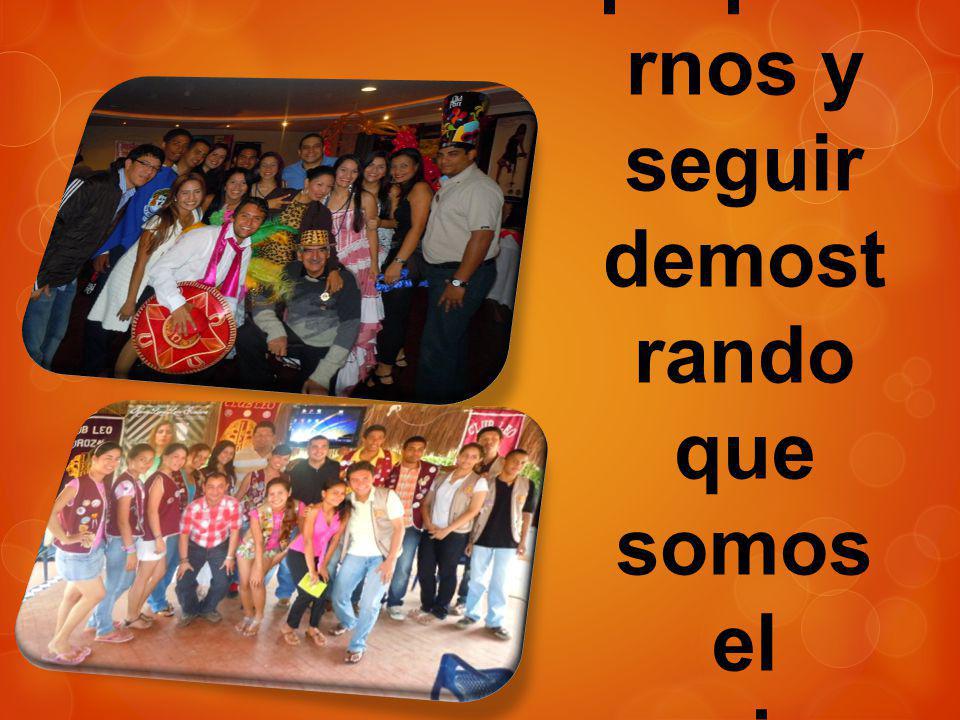 Es hora de prepararnos y seguir demostrando que somos el mejor distrito…