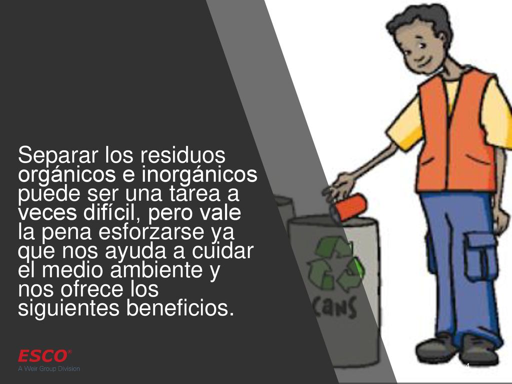 Separar los residuos orgánicos e inorgánicos puede ser una tarea a veces difícil, pero vale la pena esforzarse ya que nos ayuda a cuidar el medio ambiente y nos ofrece los siguientes beneficios.