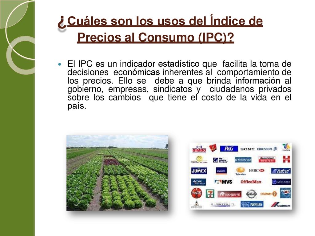 ¿Cuáles son los usos del Índice de Precios al Consumo (IPC)
