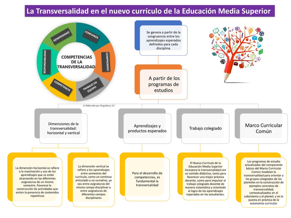 La Transversalidad en el nuevo currículo de la Educación Media Superior