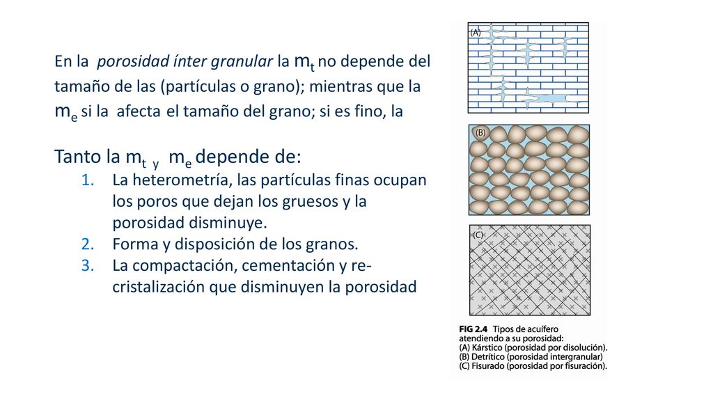 me si la afecta el tamaño del grano; si es fino, la