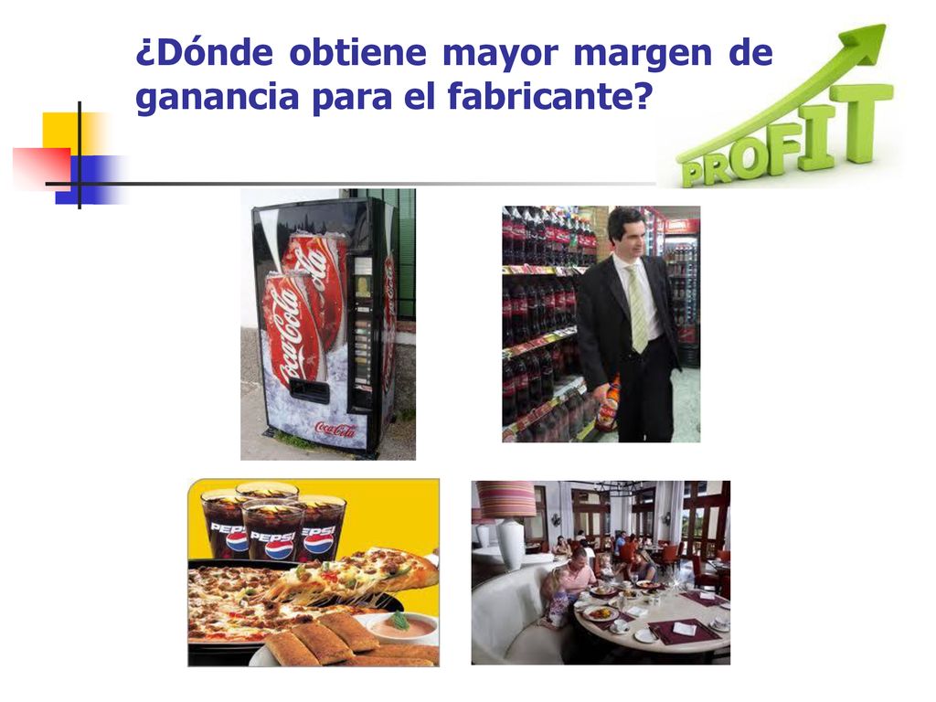 ¿Dónde obtiene mayor margen de ganancia para el fabricante