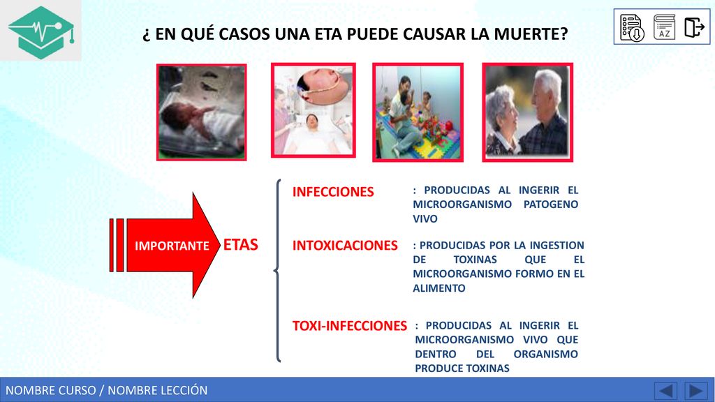 ¿ EN QUÉ CASOS UNA ETA PUEDE CAUSAR LA MUERTE