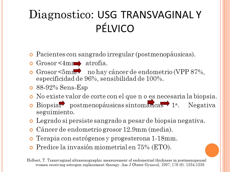 Cancer endometrial diagnostico, Cancer endometrial diapositivas