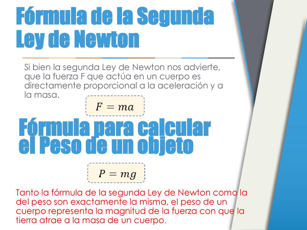 SEGUNDA LEY DE NEWTON Dinámica Prof. Daniela. - ppt descargar