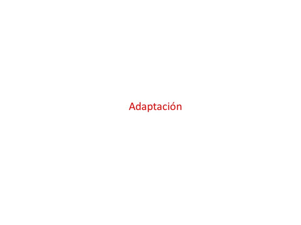 Adaptación