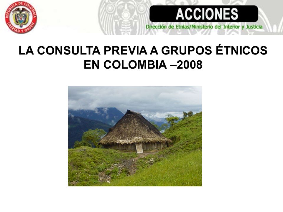 Ministerio del Interior y de Justicia República de Colombia