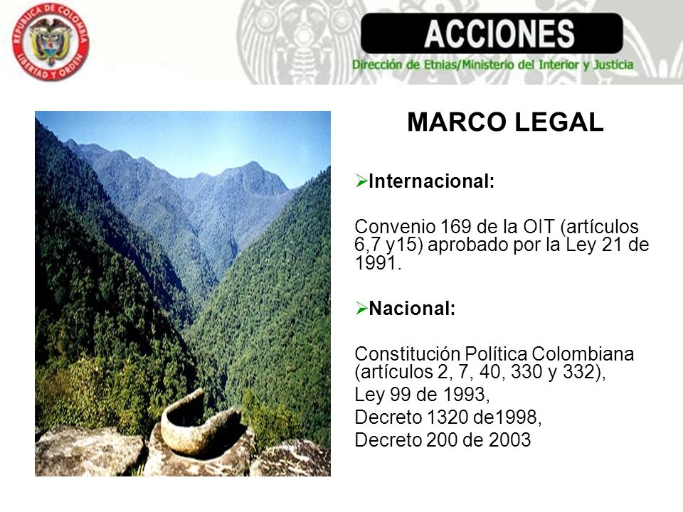 Ministerio del Interior y de Justicia República de Colombia