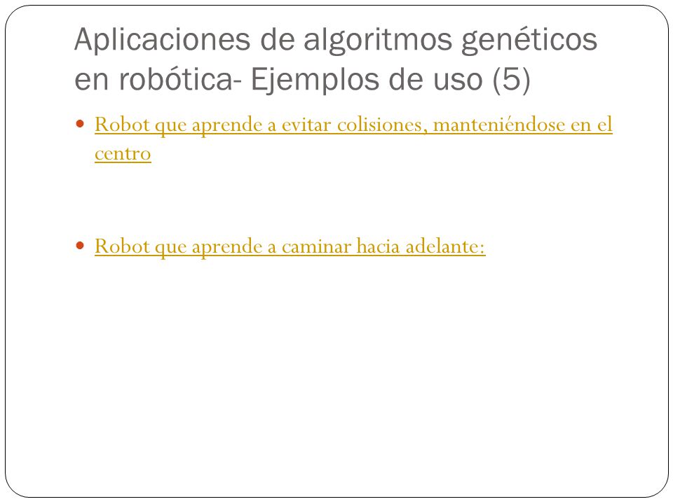 Aplicaciones de algoritmos genéticos en robótica- Ejemplos de uso (5)