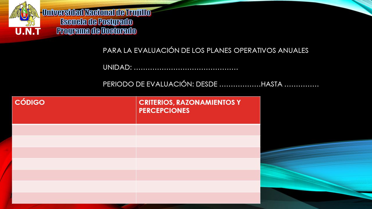 Universidad Nacional de Trujillo