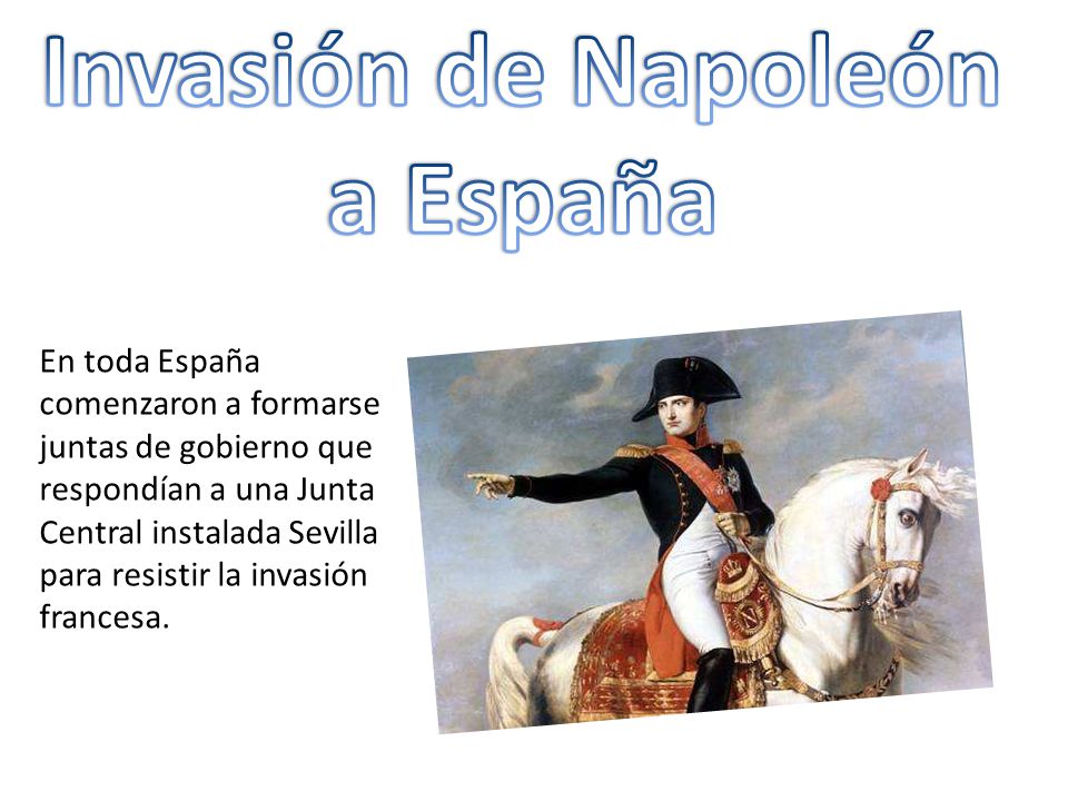 Invasión de Napoleón a España