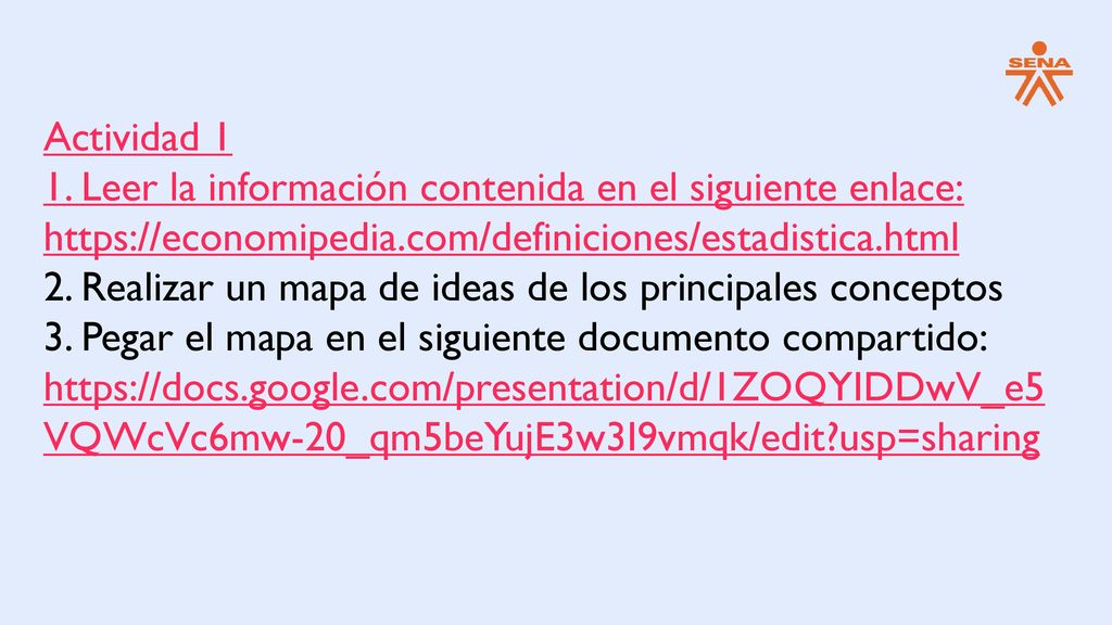 Actividad 1 1. Leer la información contenida en el siguiente enlace: