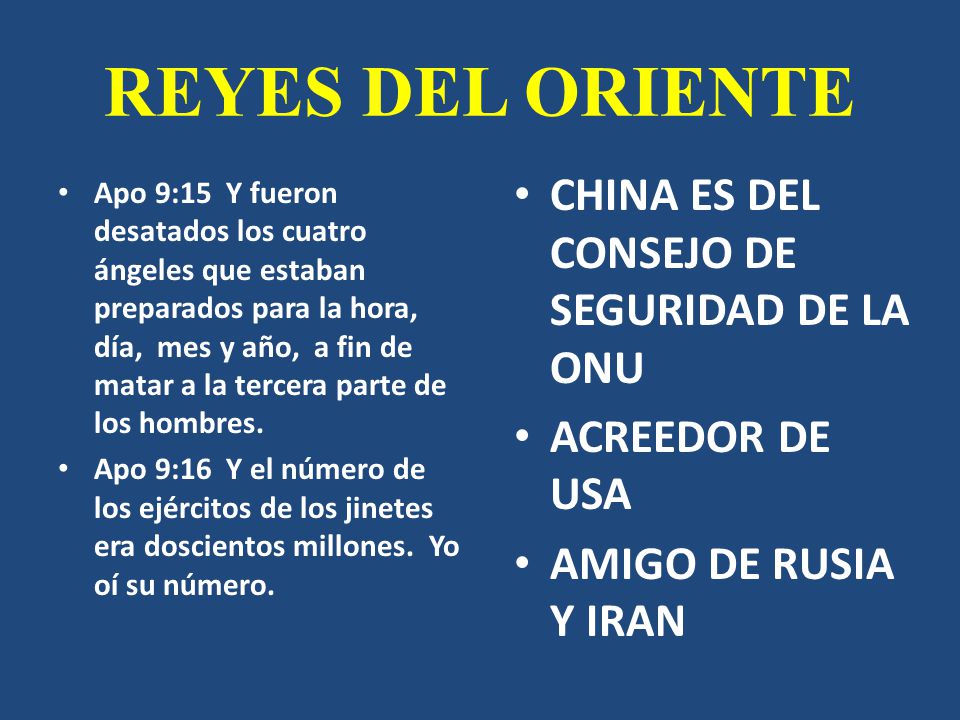 REYES DEL ORIENTE CHINA ES DEL CONSEJO DE SEGURIDAD DE LA ONU