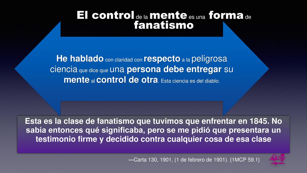 El control de la mente es una forma de fanatismo